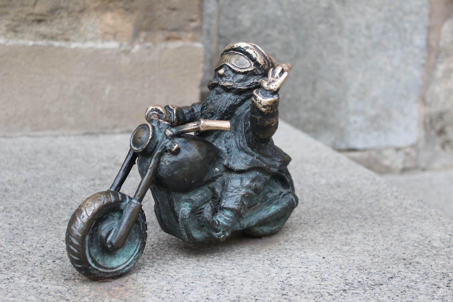 figurka krasnala Wrocław